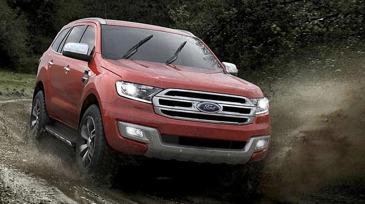 Ford представил новый внедорожник Everest Ford представил новый внедорожник Everest
