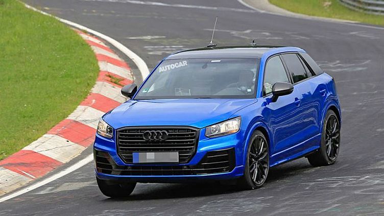 Audi вывела на Нюрбургринг «заряженный» Q2 без камуфляжа Audi вывела на Нюрбургринг «заряженный» Q2 без камуфляжа