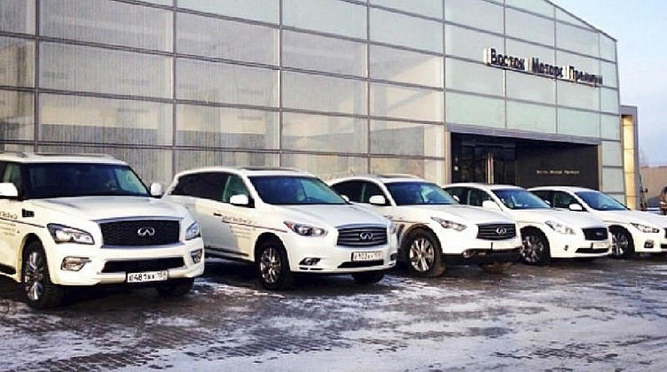 Infiniti открыла новый дилерский центр в Перми Infiniti открыла новый дилерский центр в Перми