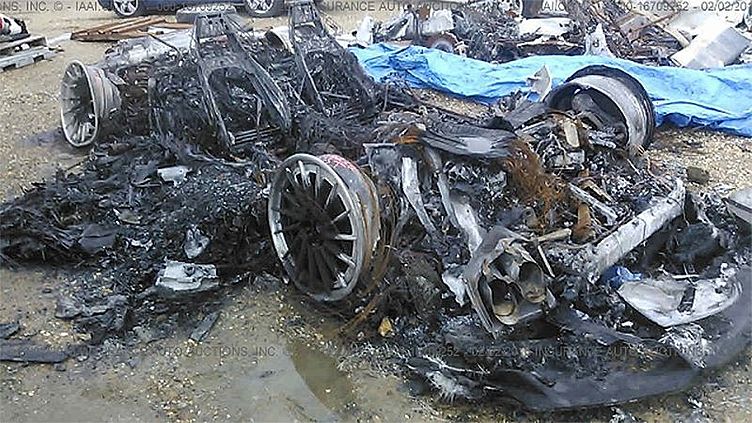 За уничтоженный Lamborghini Huracan попросили 300 рублей