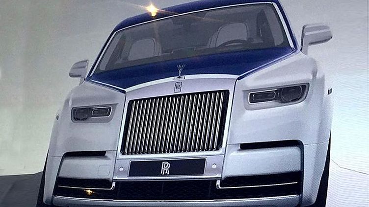 Китайцы показали дизайн нового Rolls-Royce Phantom