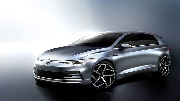 Volkswagen показал тизеры восьмого Гольфа Volkswagen показал тизеры восьмого Гольфа