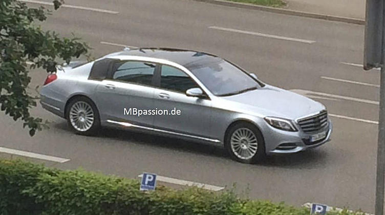 Новый Maybach покажут на автосалоне в Гуанчжоу