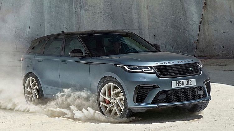 Range Rover Velar оснастили 550-сильной компрессорной «восьмеркой»