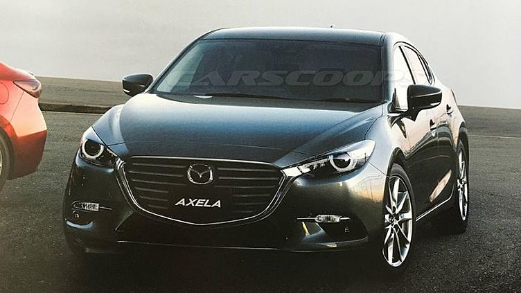 Внешность обновленной Mazda3 перестала быть секретом Внешность обновленной Mazda3 перестала быть секретом