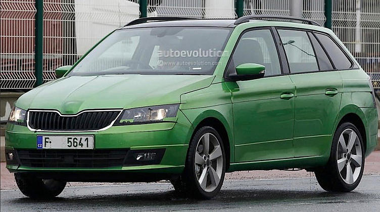 Фотошпионы рассекретили универсал Skoda Fabia