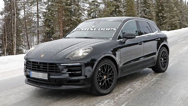 Porsche Macan готовится к рестайлингу Porsche Macan готовится к рестайлингу
