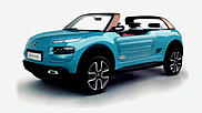 Фотографии Citroen C4 Cactus без крыши попали в Сеть