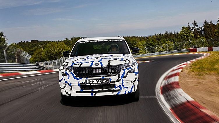 Skoda Kodiaq RS установил рекорд Нюрбургринга Skoda Kodiaq RS установил рекорд Нюрбургринга