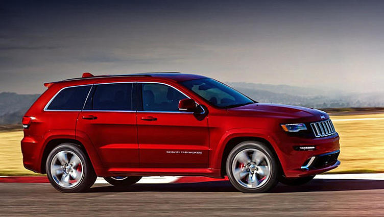 Кроссовер Jeep Grand Cherokee SRT8 стал мощнее