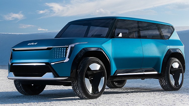 Kia представила электрический кроссовер Concept EV9 Kia представила электрический кроссовер Concept EV9