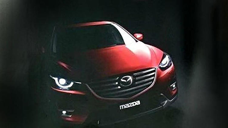 Рестайлинговый кроссовер Mazda CX-5 изменится совсем немного Рестайлинговый кроссовер Mazda CX-5 изменится совсем немного