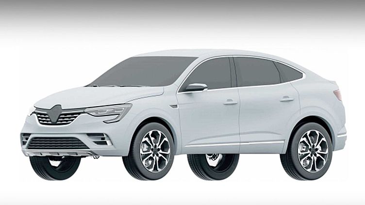 Раскрыта внешность кросс-купе Renault Arkana