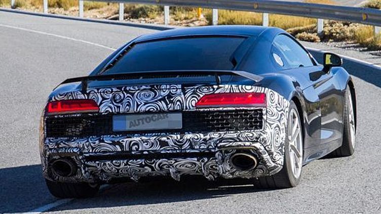 Самая доступная Audi R8 замечена на тестах Самая доступная Audi R8 замечена на тестах