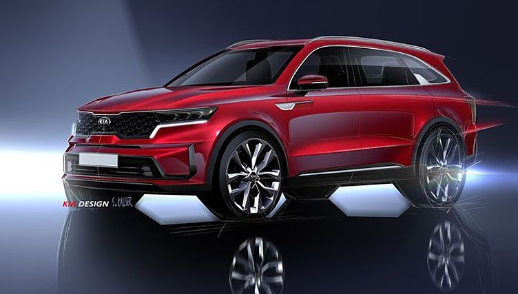 Первые официальные изображения нового Kia Sorento Первые официальные изображения нового Kia Sorento