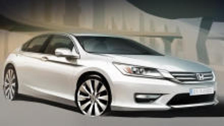 Honda показала рисунки нового Accord Honda показала рисунки нового Accord