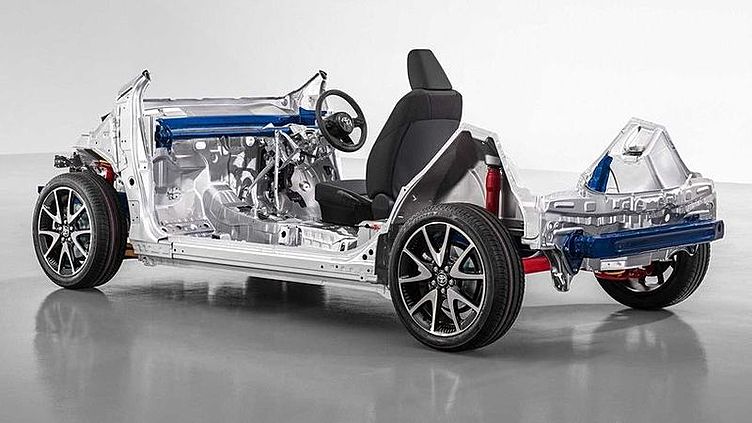 Toyota показала новую платформу Toyota показала новую платформу