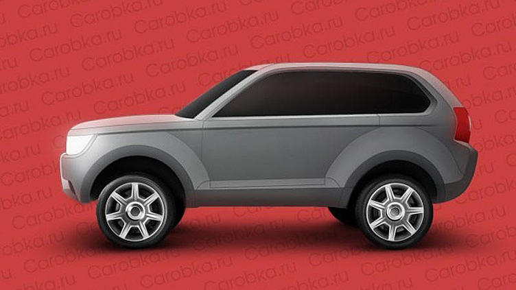 Появилось первое изображение новой Lada 4x4 Появилось первое изображение новой Lada 4x4