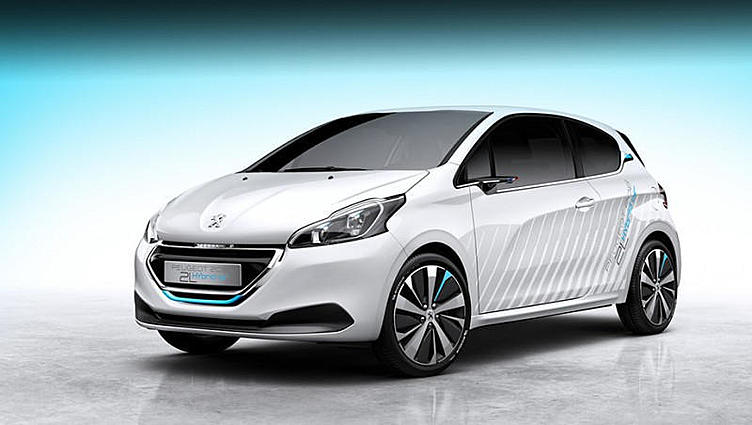 Хэтчбек Peugeot 208 оснастили силовой установкой Hybrid Air