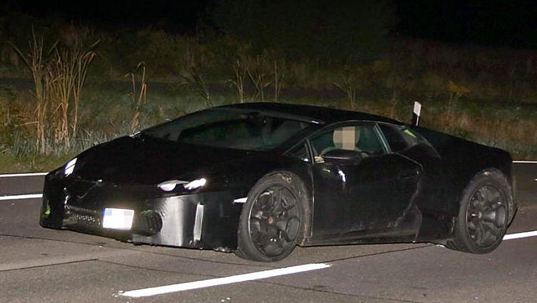 Купе Lamborghini Cabrera отснято на тестах Купе Lamborghini Cabrera отснято на тестах