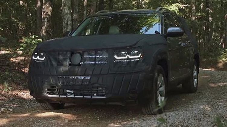 Большой кроссовер Volkswagen засветился на видео [Video]
