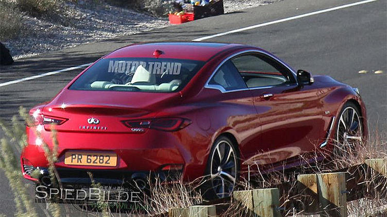 Новое купе Infiniti сфотографировали без камуфляжа Новое купе Infiniti сфотографировали без камуфляжа
