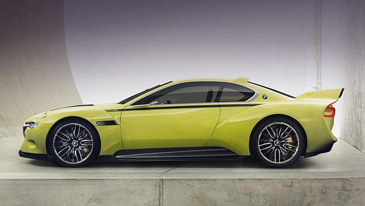 Концепт BMW 3.0 CSL Hommage намекнул на углепластиковое будущее