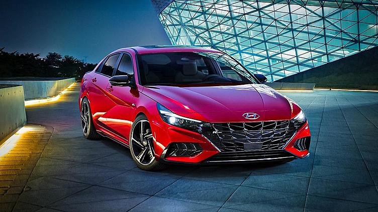 Седан Hyundai Elantra получил версию N line Седан Hyundai Elantra получил версию N line