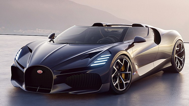 Bugatti представила 1600-сильный родстер W16 Mistral Bugatti представила 1600-сильный родстер W16 Mistral