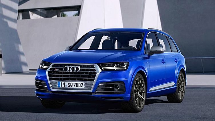 «Заряженный» Audi Q7 получил дизель V8 с тройным наддувом