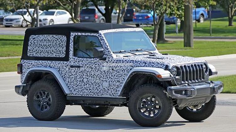 Уточнена мощность моторов нового Jeep Wrangler