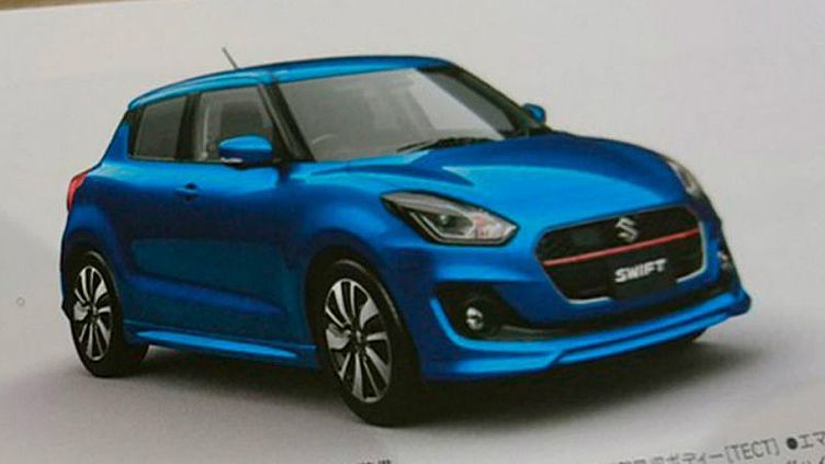 Названы характеристики нового Suzuki Swift