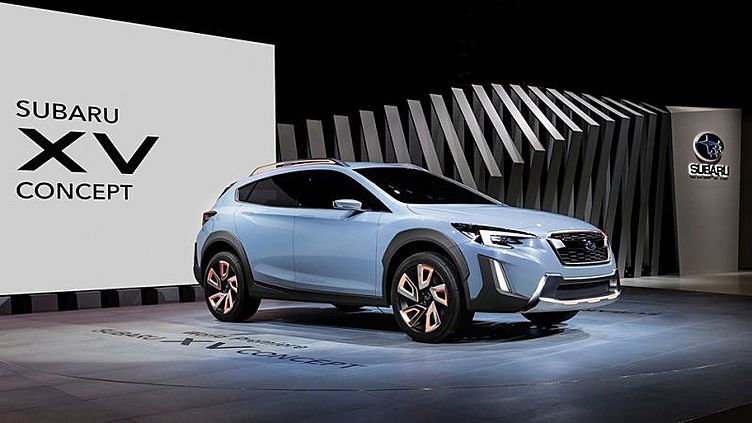 Subaru представила предвестника нового XV Subaru представила предвестника нового XV
