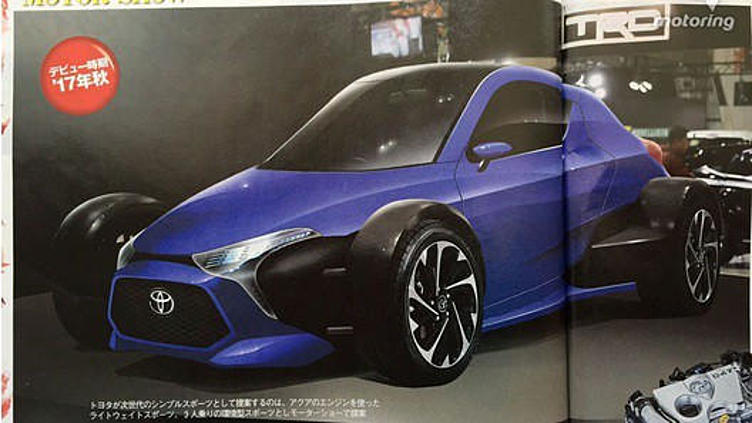 Toyota разработала трехместного конкурента Mazda Mx-5 Toyota разработала трехместного конкурента Mazda Mx-5