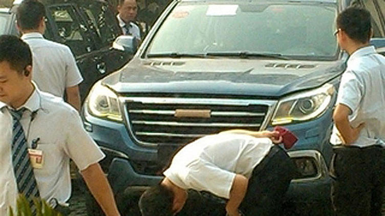 Новый китайский внедорожник покажет кузькину мать Land Cruiser Prado Новый китайский внедорожник покажет кузькину мать Land Cruiser Prado