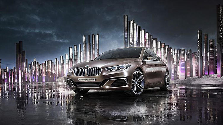 Компания BMW показала предвестника компактного седана Компания BMW показала предвестника компактного седана