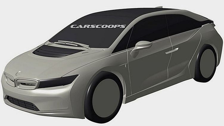 Дизайн новой i-модели BMW показали на патентных изображениях Дизайн новой i-модели BMW показали на патентных изображениях