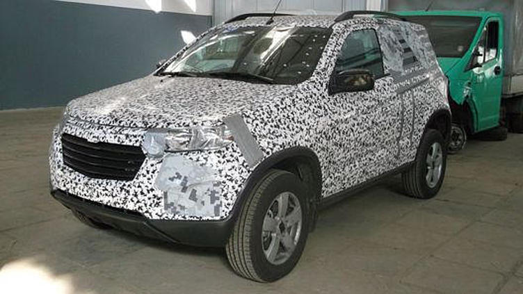 Новая Chevrolet Niva вновь попалась фотошпионам Новая Chevrolet Niva вновь попалась фотошпионам
