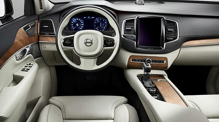 Volvo рассекретила интерьер своей совершенно новой модели Volvo рассекретила интерьер своей совершенно новой модели