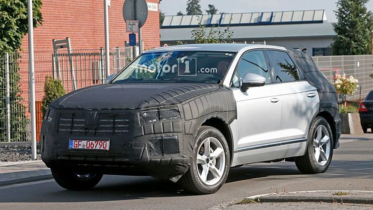 Появились первые шпионские снимки нового VW Touareg Появились первые шпионские снимки нового VW Touareg