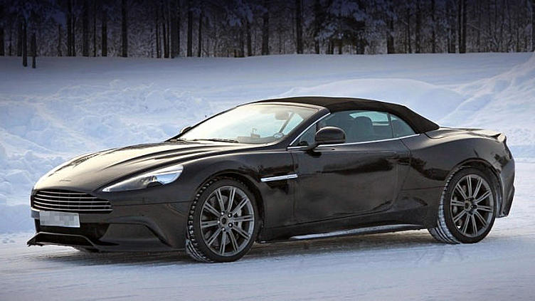 Кабриолет Aston Martin Vanquish Volante откроет крышу в Женеве