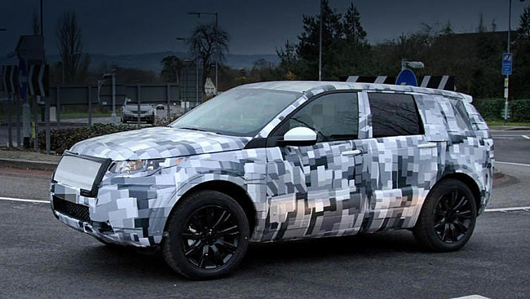 Новый Land Rover Freelander внешне будет походить на Evoque Новый Land Rover Freelander внешне будет походить на Evoque