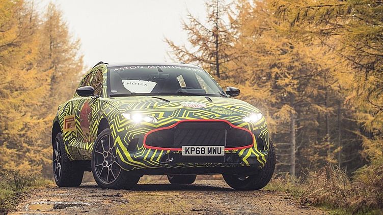 Прототип кроссовера Aston Martin DBX