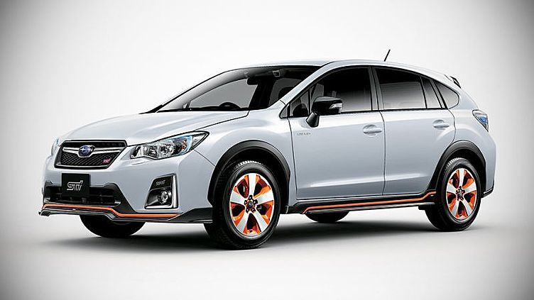 Subaru показала первый STI-гибрид Subaru показала первый STI-гибрид