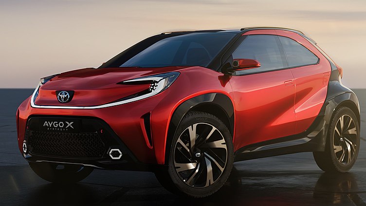 Toyota представила концепт Aygo X prologue Toyota представила концепт Aygo X prologue