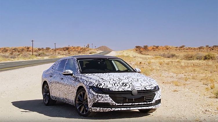 VW показал три новые модели на испытаниях в ЮАР [Video]