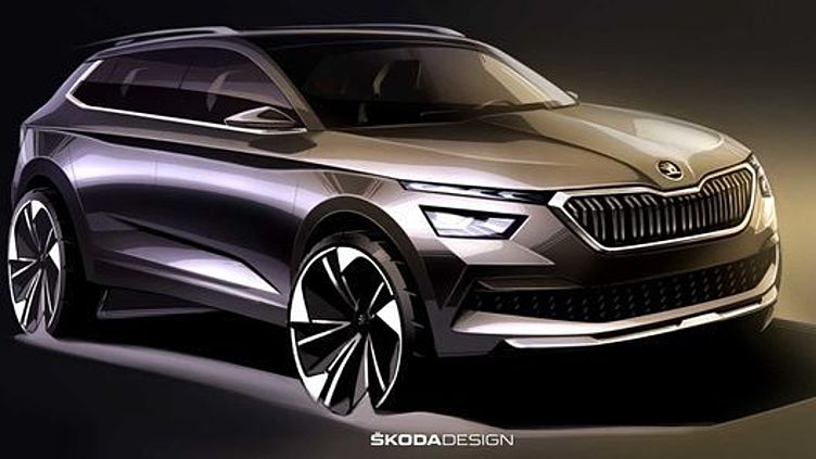 Небольшой кроссовер Skoda Kamiq: первые изображения