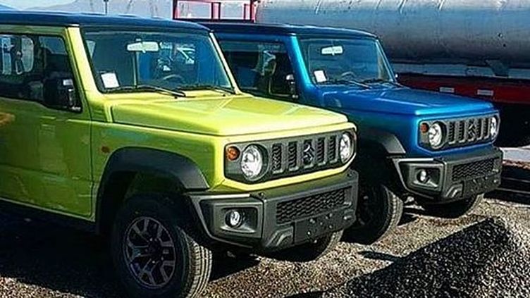 Новый Suzuki Jimny полностью саморассекретился Новый Suzuki Jimny полностью саморассекретился