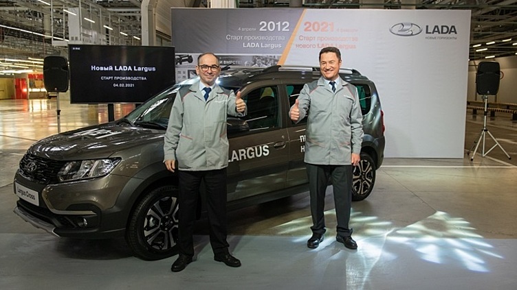 АвтоВАЗ начал производство обновленного универсала Largus АвтоВАЗ начал производство обновленного универсала Largus