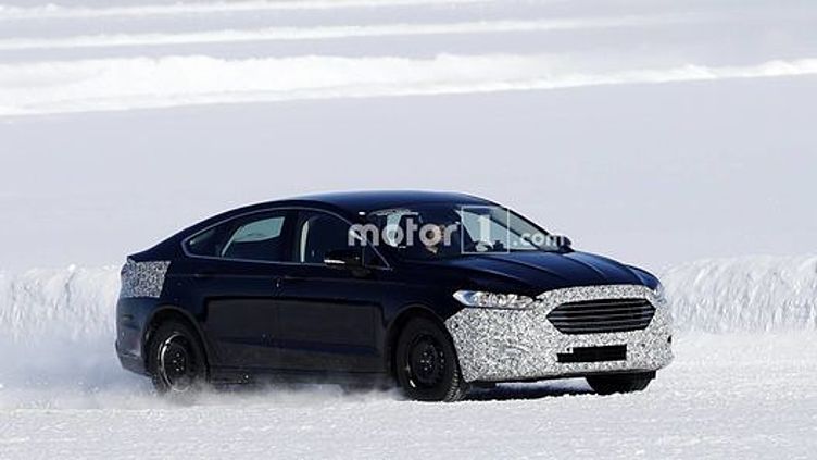 Обновленный Ford Mondeo впервые сфотографировали на тестах